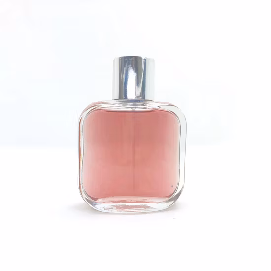 100ml 50ml Square Shaped Perfume Glass Bottle Fragrance Sprayer Bottle with Leather Coating Scented Diffuser Velvet Glass Container Cosmetic Package Glassware