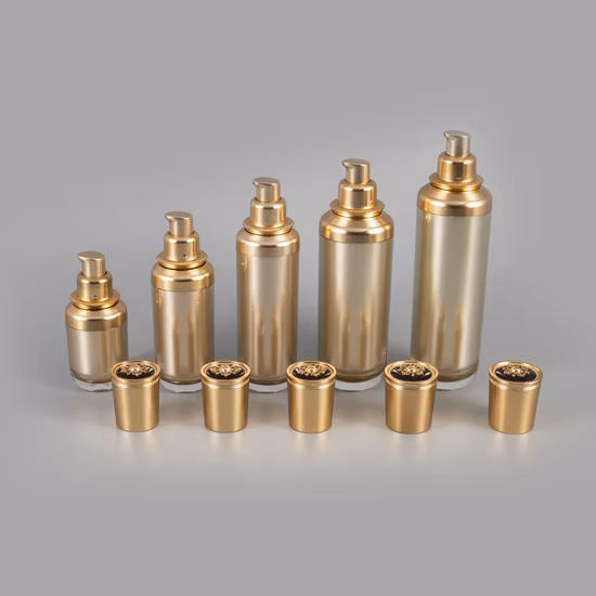 Flower Cap Bottle Set Cosmetic Packaging for Toner Cream Jar Spray Pump Bottle