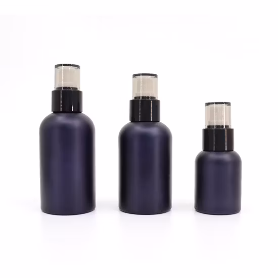 Luxury 50ml 100ml Cosmetics Packaging Face Cream Essential Oil Cosmetic Bottle Sets